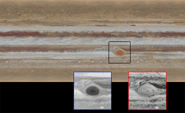 В NASA создали ролик из фотографий Юпитера с телескопа Хаббл (видео)