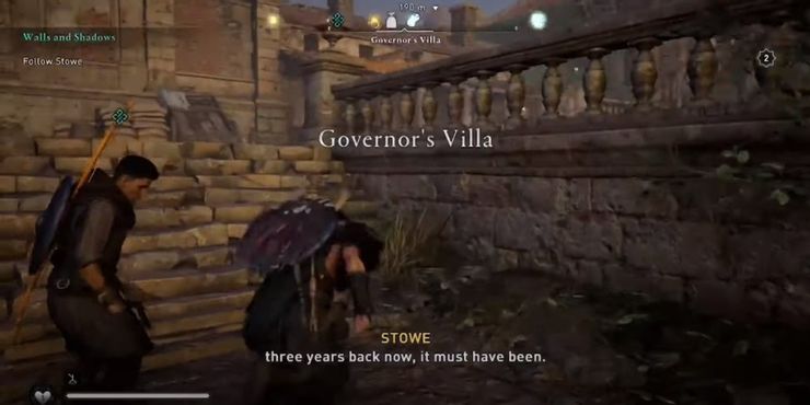 Assassins Creed Valhalla прибывает на виллу губернатора