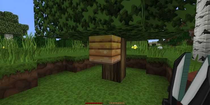 minecraft beehive
